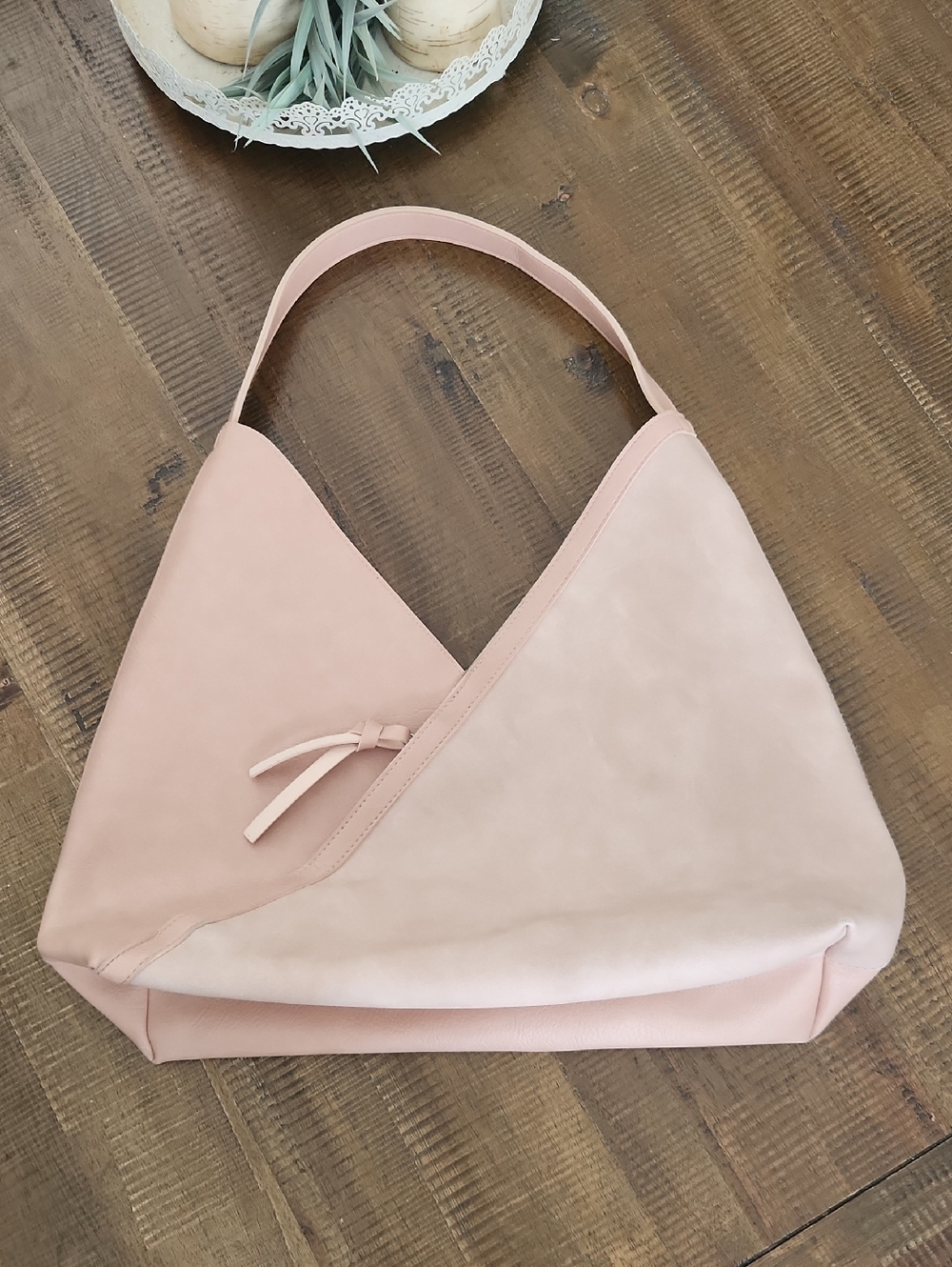 Ulta Classic Soft Pink Hobo Shoulder Bag